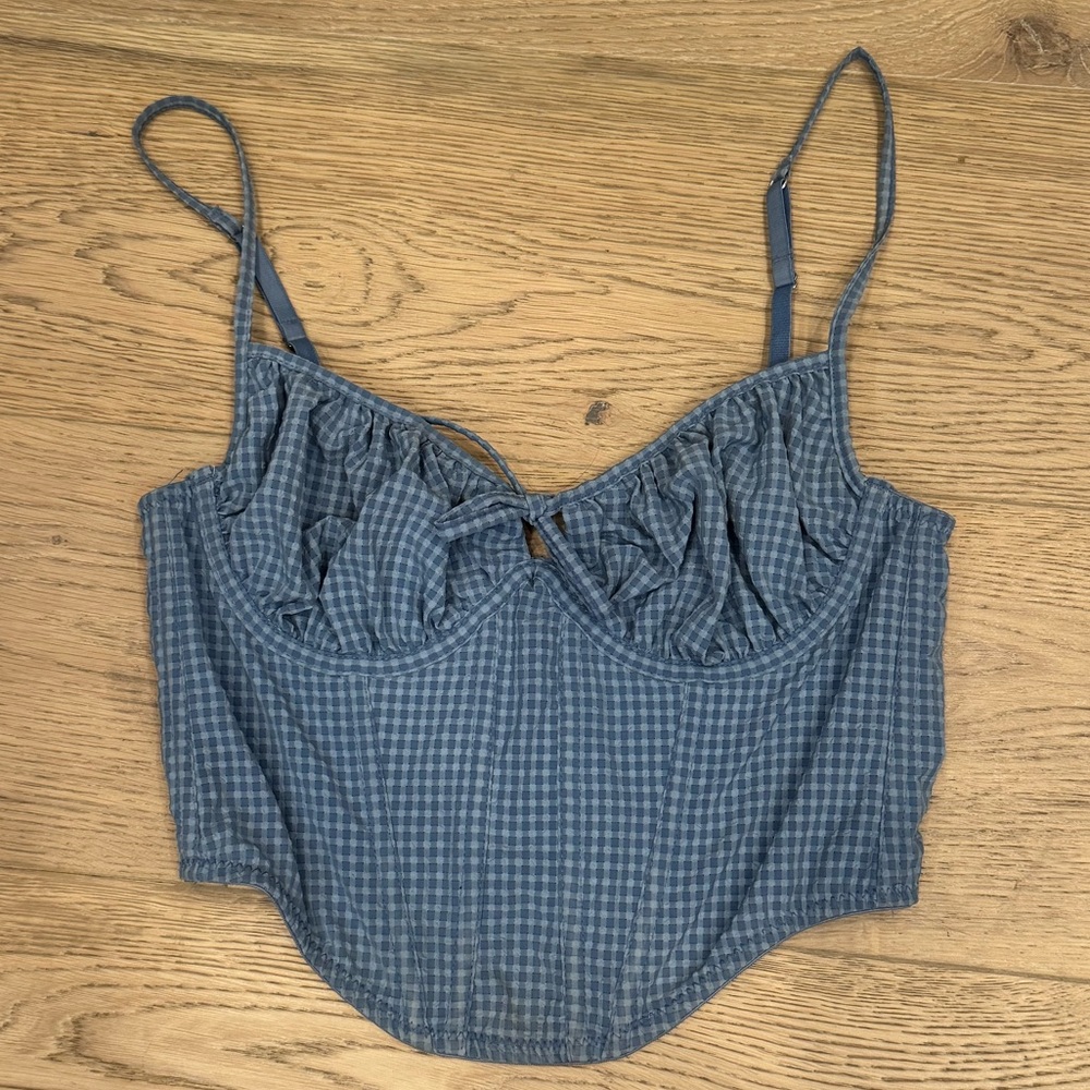 Urban outfitters corset style top